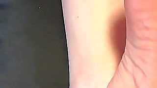 Cum on Wrinkled Oiled Soles POV