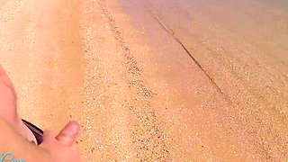 Amateur small breasted gf sucks pov cock