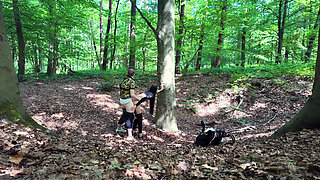 Extreme Outdoor Sex in a German Forest