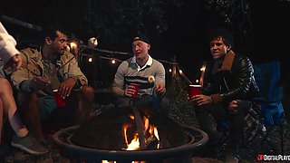 Anna Claire Clouds' Wild Interracial Passion Explodes in Outdoor Heat