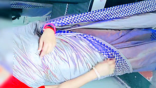 Very Cute Saree Bhabhi (full HD) Gets Very Naughty with Her Devar for Rough and Hard Anal Sex After Ice Massage on Her Back