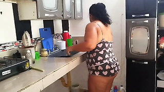 I Hired This Maid, She Came in with Those Shorts Showing Her Big Ass