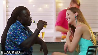Cheating Teenager 18+ Cant Resist Big Black Cock During Vacation - Avery Cristy