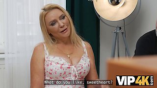 VIP4K. Mature Woman Seduces Her Friend s Stepson and give him her Asshole: Porn