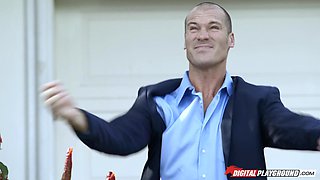 Naughty harlot thrilling adult scene