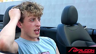 FALCON STUDIOS - Hungry Bottom Cody Seiya Drilled by Hairy Delivery Dick: Gay Porn