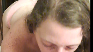I Wank Outside My Step Sisters Bathroom To See If She Will Touch My Dick Or Ask Me To Leave