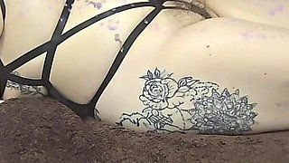 BDSM Tied Ice & Wax Play with Jade & Jimbob