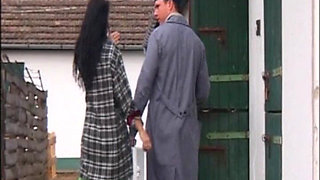 Blonde Glasses Babe Fingers Pussy and Sucks Cock Hard