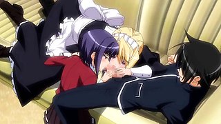 Lengthy haired Blonde hentai