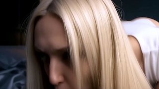 Hot girlfriend interrupts gamer boyfriend for fuck