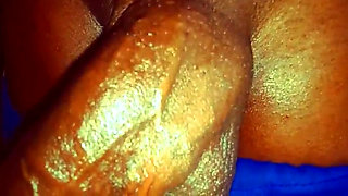 I can't believe he did this! Big black gay big dick amateur BBC cum load PT6