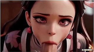 Fucking Pussy And Ass Hot Milf With Big Cock Orgasm And Big Ass Ai Generated Animation
