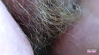 Hairy Pussy - up Close and Personal (homemade Natural Bigtits Mature Stepmother BBW Wife