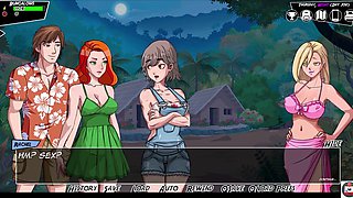 Step siblings explore cartoon fantasies in wild anime adventure