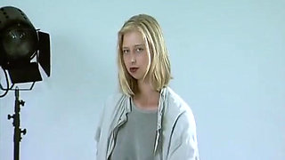 This German Blondie Likes to Show Her Perfect Tits on Casting