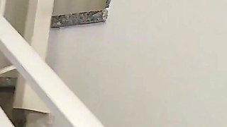 Risky Public Walking Naked in All My Building Pee Outside