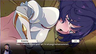 Porn game, anime waifu, nutaku game
