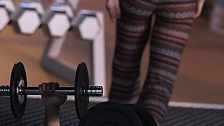 Where It All Began 5 - Miru’s Unexpected Encounter in the Gym Locker Room