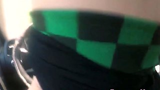 Car Blowjob and Cum Swallow With Mexican Stud