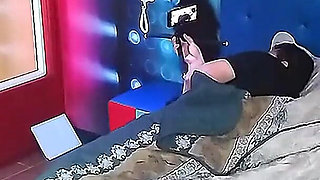 Stepson Fucks His Stepmother Under the Sheets, and the Cuckold Doesn't Notice.