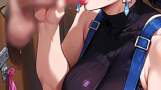 - Compilation - Barcode Gyaru Model Body Inspection Gas Leak Leads to Frenzied Orgy!
