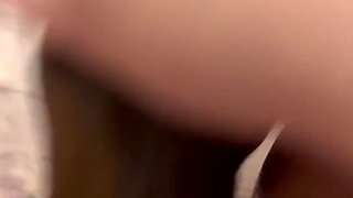 Quick Cum with BBC Dildo and Stockings