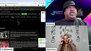 Live 50 Min Superbowl Sunday Mrflourish Podcast Stream with Co-host Taylor Vixxen