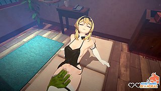Drawing, over, massage parlor happy ending
