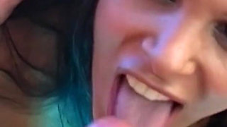 Sexy Ebony Big Tits MILF India Babe Sucks and Fucks at the Gloryhole
