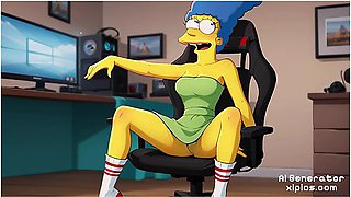 Car Toon - Marge Simpsons Porn And Hentai Ai Compilation Sexy And