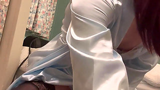 Jess Silk Rides Dildo