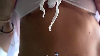 Fucking the gorgeous Colombian teenager Abby Lovee7 in