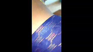 Sexy Cooking in Blouse Petticoat & Pussy Show