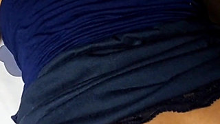 Step Sister Invites Me to Fuck Her Black Pussy - Sharing Bed with Step Sis