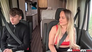 Big Tits MILF Jennifer Mendez Seduces Lonely Guy & Gives Him Wild Blowjob