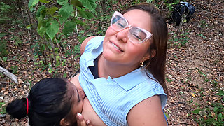 Big Boob Latina Gets Her Tits Sucked