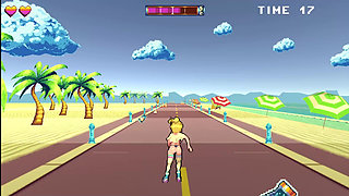 FInishing My Rollerblading BY FUCKING ALL BEACH GUYS! - Rollerbabe