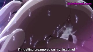 Lucky Redhead Teen Gets Creampied - Uncensored English Anime