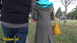 Classy French MILF Anya Gets Both Her Holes Drilled By a Stranger She Met In The Park