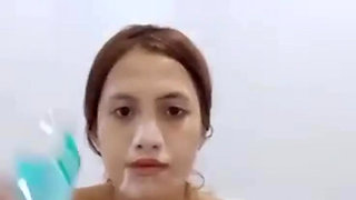 Petite Pinay Take’s a Shower with Teasing on Her Stepsister’s Boyfriend Requested