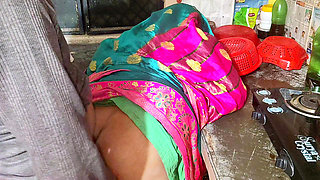 Desi Indian Mom's Sucking Cook