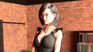 Late night fun with porn games in midnight paradise, adult visual novel action