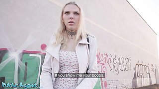 Polish Blonde Outdoor Blowjob