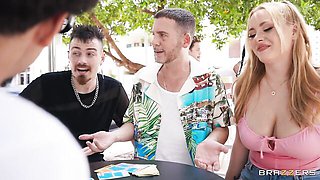 Toilet sex in the cowgirl pose with a busty blonde Zoey Uso