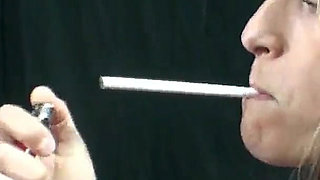 Smoking MILF Does Her Boyfriend and Stepdaughter