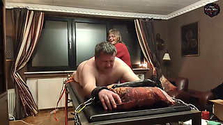Domlady Mia - Punishment of Terror for the Slave - Training: Ass Fucked with the Fucking Machine - Part 2