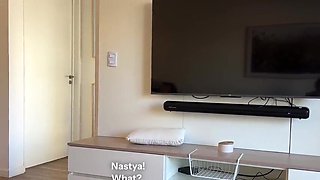 The sister-in-law couldn't stand against the seduction when abruptly a ginormous spunk-pump fell out of her stepbro's cutoffs