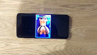 Cumtribute for sweet-honey-babe the hottest queefing slut
