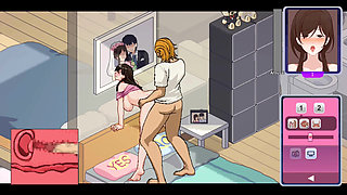 NTRAHolic - Sex with the Neighbor's Wife - Hentai Game